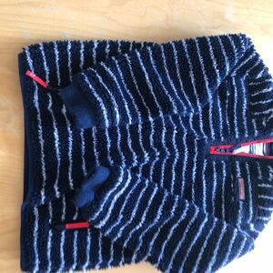 Vineyard Vines Striped Fleece Pullover